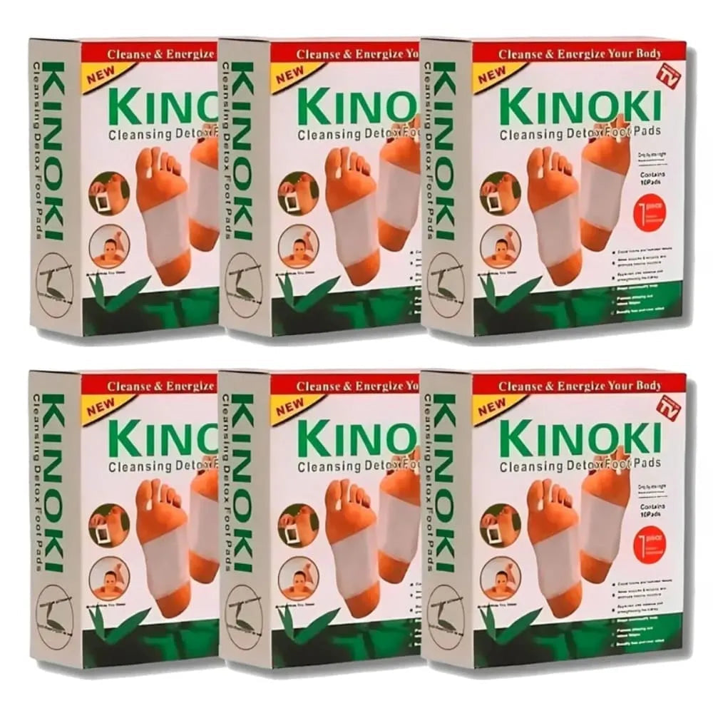 KINOKI 10 PARCHES DETOX PARA PIES